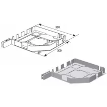 ДОРХАН Крышка боковая RK30040 DARK OAK