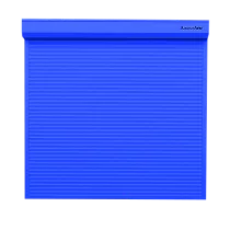 ДОРХАН Рольворота 4200х1100 цвета RAL 5005 (синий) взломостойкие с автоматикой
