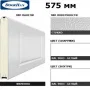 ДОРХАН Панель 575мм Нфиленка300/Нстукко белая(RAL9003)/белая(RAL9003), 3F300/S00-9003/9003