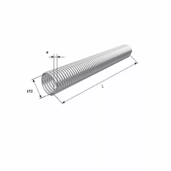 ДОРХАН Пружина окрашенная 152- 9,0 левая, 36090/mL/RAL7004