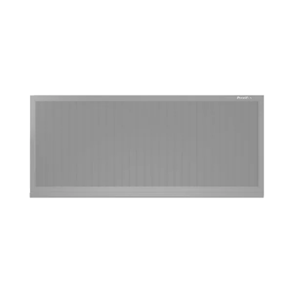 ДОРХАН Откатные ворота 4800х1700 цвета RAL 7004 (серый) с дизайном 'доска' с автоматикой