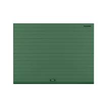 ДОРХАН Секционные ворота стальные 2700х2800 цвета RAL 6005 (зелёный) с дизайном 'доска' без автоматики