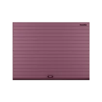 ДОРХАН Секционные ворота стальные 3800х2500 цвета RAL 3005 (бордовый) с дизайном 'доска' без автоматики